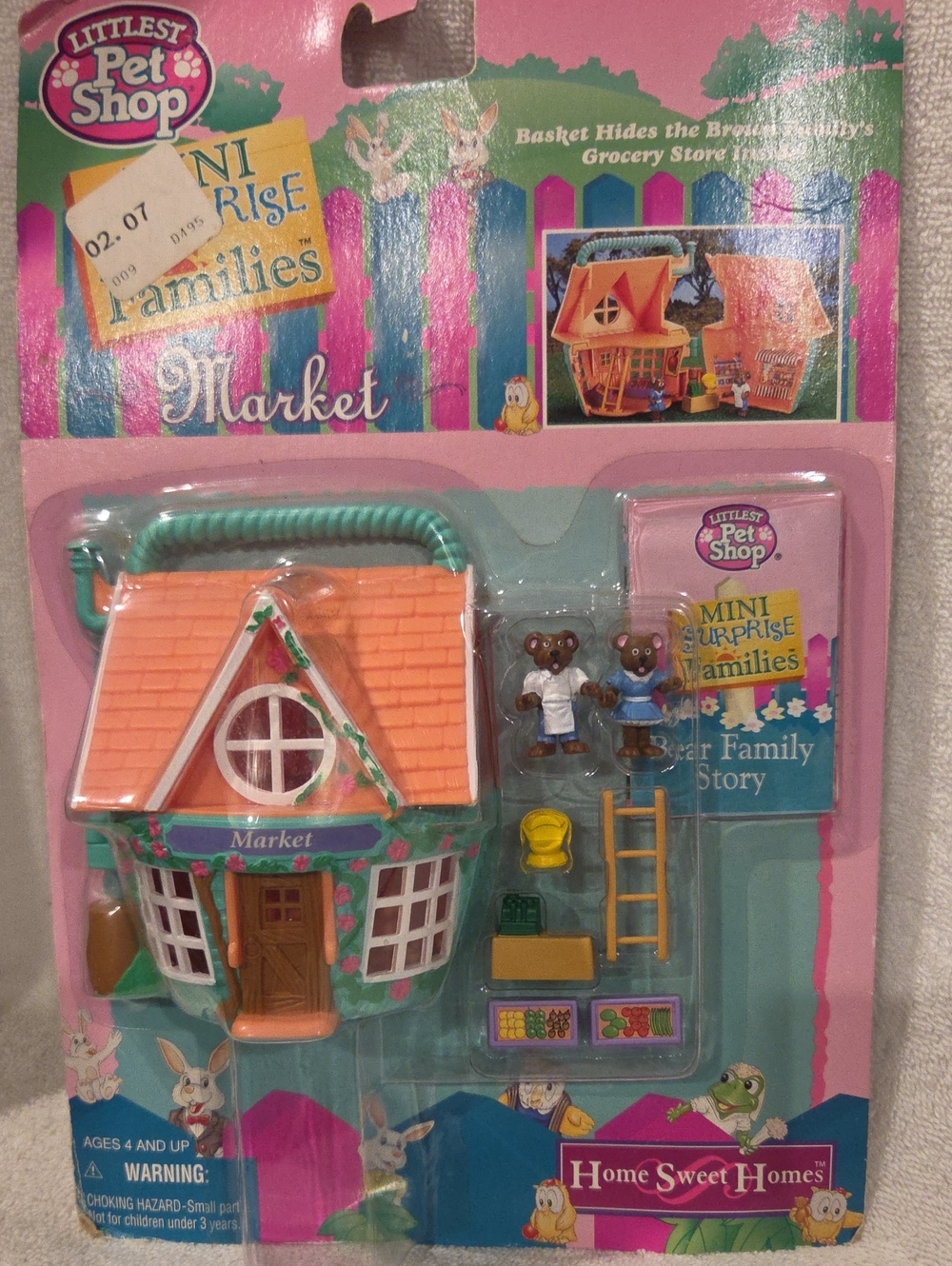 LITTLEST PET SHOP MINI SURPRISE FAMILIES CAFE - BEAR FAMILY STORY
